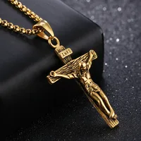 Fashion Geometric Titanium Steel Plating Men'S Pendant Necklace main image 3