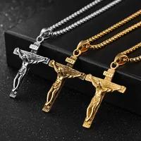 Fashion Geometric Titanium Steel Plating Men'S Pendant Necklace main image 4