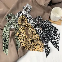 Leopard Print Simple Hair Scrunchies main image 2