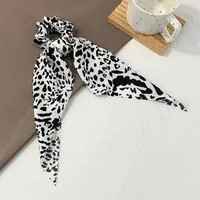 Leopard Print Simple Hair Scrunchies sku image 2