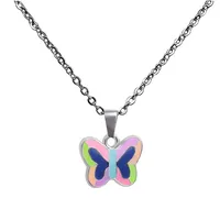 Wholesale Jewelry Simple Style Bow Knot 201 Stainless Steel Zinc Alloy White-Plated K Plating Necklace main image 2