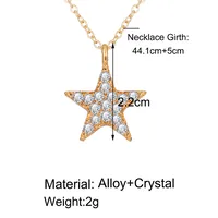 Fashion Geometric Alloy Diamond Women's main image 4