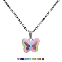 Wholesale Jewelry Simple Style Bow Knot 201 Stainless Steel Zinc Alloy White-Plated K Plating Necklace sku image 1