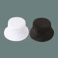 Pure Color Cotton Fisherman Hat main image 4