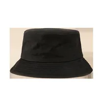 Pure Color Cotton Fisherman Hat main image 5
