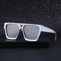 New Sunglasses Men's Trendy European And American Box Sunglasses Men's Outdoor Riding Sunglasses main image 1