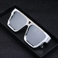 New Sunglasses Men's Trendy European And American Box Sunglasses Men's Outdoor Riding Sunglasses main image 3