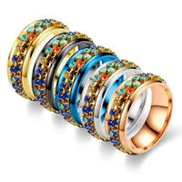 Wholesale Jewelry Fashion U Shape Stainless Steel Artificial Gemstones main image 1