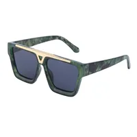 New Sunglasses Men's Trendy European And American Box Sunglasses Men's Outdoor Riding Sunglasses sku image 2