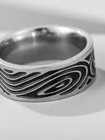 Vintage Stainless Steel Ring main image 2