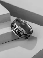 Vintage Stainless Steel Ring main image 1
