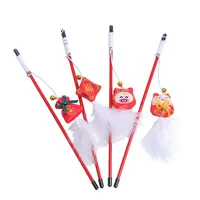 Pet Supplies Cat Toys New Year's Prosperous Series Funny Cat Stick Wholesale main image 5