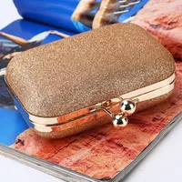 Simple Dinner Bag Handmade Shining Evening Bag Wedding Banquet Clutch main image 3