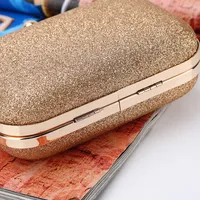 Simple Dinner Bag Handmade Shining Evening Bag Wedding Banquet Clutch main image 4