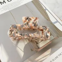Autumn And Winter New Korean Acrylic Hair Accessories Girl Fresh Hairpin Large Temperament Hair Catch sku image 1