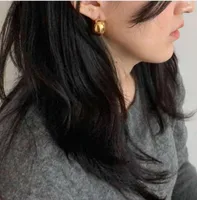 Fashion Heart Plating 304 Stainless Steel Titanium Steel No Inlaid 18K Gold Plated Earrings main image 4