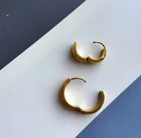 Fashion Heart Plating 304 Stainless Steel Titanium Steel No Inlaid 18K Gold Plated Earrings main image 3