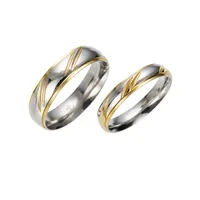 Wholesale Jewelry Fashion Waves 201 Stainless Steel Other Gold Plated sku image 13