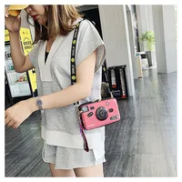 Small Pu Leather Square Bag main image 3