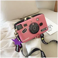 Small Pu Leather Square Bag main image 2