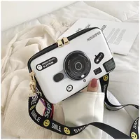 Small Pu Leather Square Bag sku image 1