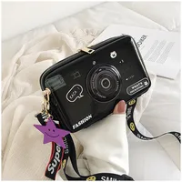 Small Pu Leather Square Bag sku image 2