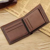 New Men's Wallet Korean-style Short Wallet Glossy Wallet Fashion Loose-leaf Soft Leather Beauty Wallet Factory Wholesale main image 4