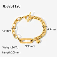 Simple Style Geometric Gold Plated Necklace sku image 9