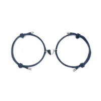 Simple Style Heart Alloy Rope Braid Couple Bracelets sku image 19
