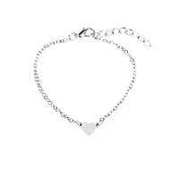 Fashion Heart Alloy Plating No Inlaid Women's Bracelets main image 6