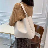 Large Pu Leather Streetwear Bucket Bag main image 3