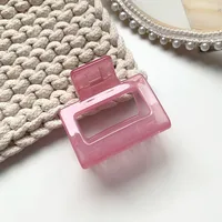 Medium-sized Hair Clip Korean Elegant Back Head Acrylic Hair Clip Acetate Hair Accessories Wholesale Nihaowholesale sku image 4