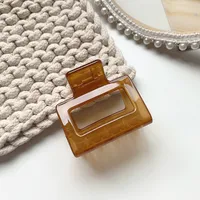 Medium-sized Hair Clip Korean Elegant Back Head Acrylic Hair Clip Acetate Hair Accessories Wholesale Nihaowholesale sku image 8