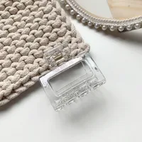 Medium-sized Hair Clip Korean Elegant Back Head Acrylic Hair Clip Acetate Hair Accessories Wholesale Nihaowholesale sku image 9