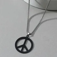 Fashion Stainless Steel Plating Men's Necklace main image 3