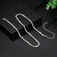 Cross-border New Arrival Necklace European And American Simple Temperament Diamond-studded Necklace Women's Clavicle Necklace Necklace Choker Necklace For Women main image 5