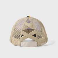 New Style Baseball Cap Men And Women Fashion Print Sunflower Mesh Hat main image 3