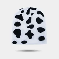 Autumn And Winter Warm Hat Female Fashion Retro Houndstooth Knitted Hat main image 4