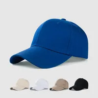 Korean Solid Color Hip-hop Hat Simple Outdoor Baseball Cap main image 1