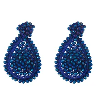 Fashion Water Droplets Artificial Gemstones Earrings Ear Studs main image 4