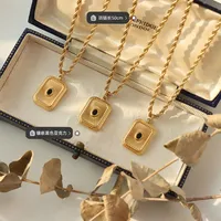 Wholesale Jewelry French Style Geometric 304 Stainless Steel 18K Gold Plated Plating Necklace main image 3