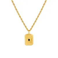 Wholesale Jewelry French Style Geometric 304 Stainless Steel 18K Gold Plated Plating Necklace main image 5