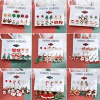 Christmas Plating Alloy No Inlaid Earrings Ear Studs main image 1