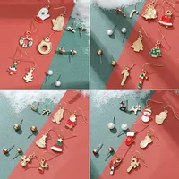 Christmas Plating Alloy No Inlaid Earrings Ear Studs main image 4