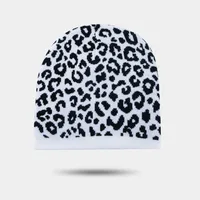 Autumn And Winter Warm Hat Female Fashion Retro Houndstooth Knitted Hat sku image 5