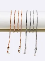 Metal Sun Eyeglasses Chain Travel Fashion Sunglasses Non-slip Lanyard Eyeglasses Chain Anti-lost Golden Weini main image 2