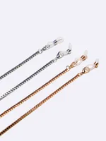 Metal Sun Eyeglasses Chain Travel Fashion Sunglasses Non-slip Lanyard Eyeglasses Chain Anti-lost Golden Weini main image 4