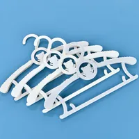Simple Geometric Retractable Plastic Drying Rack Clothes Hanger main image 1