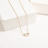 Vintage Style Geometric Rhinestone Wholesale Necklace main image 3