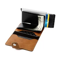 Wholesale Rfid Shielding Anti-theft Brush Ultra-thin Credit Card Aluminum Alloy Card Bag main image 5